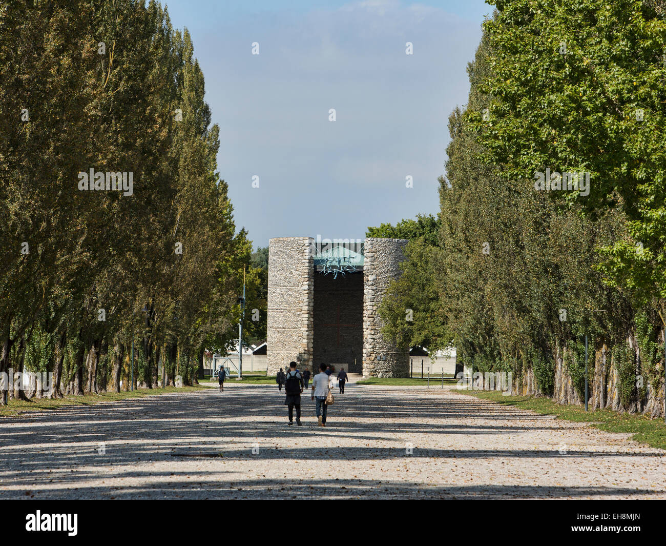 KZ Dachau-Gedächtnis-Kirche Deutschland Stockfoto