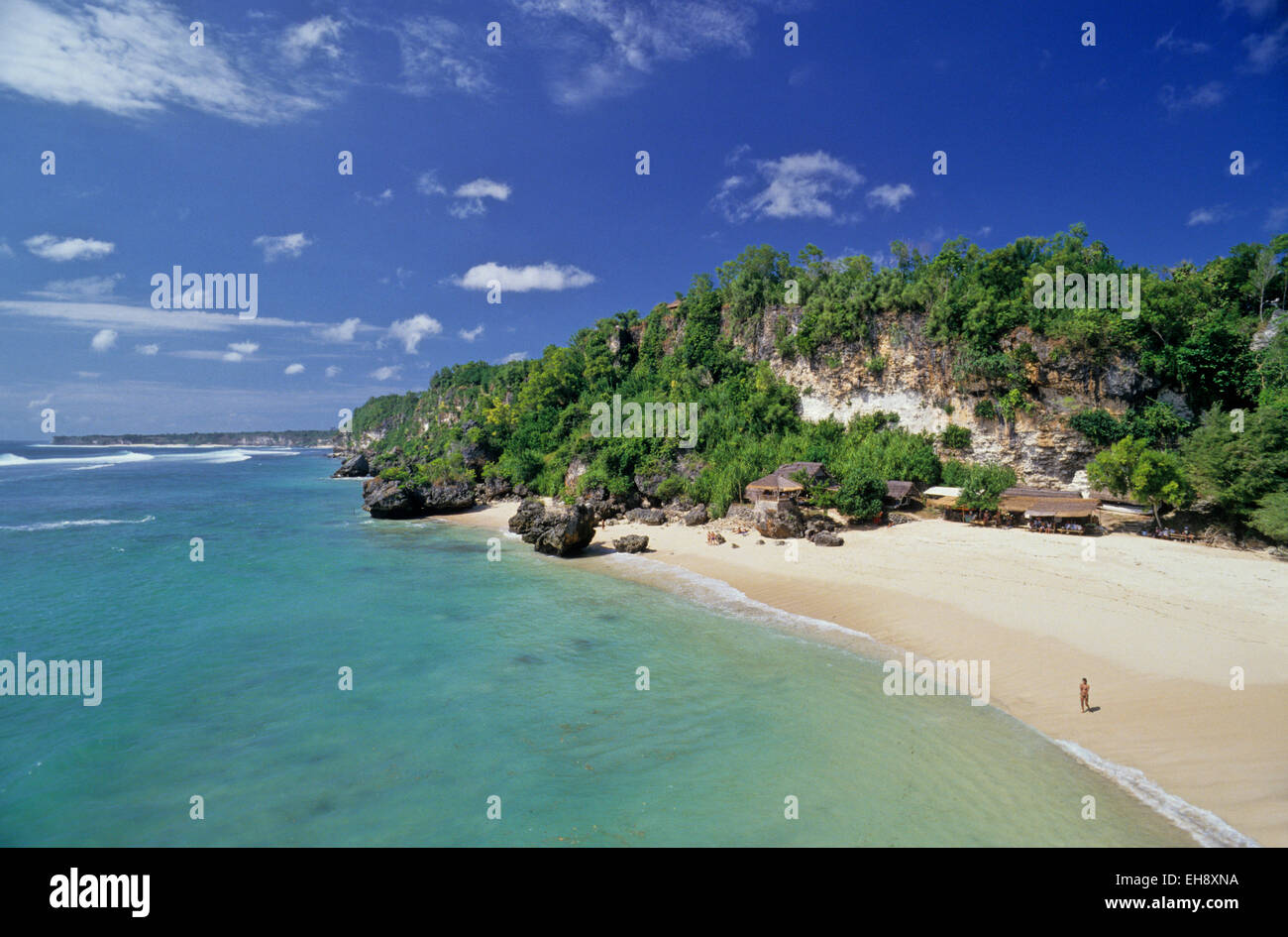 Beach, Bali, Indonesien Stockfoto