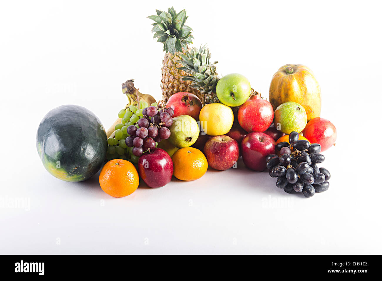 Überfluss Gesundheit Früchte niemand Stockfoto