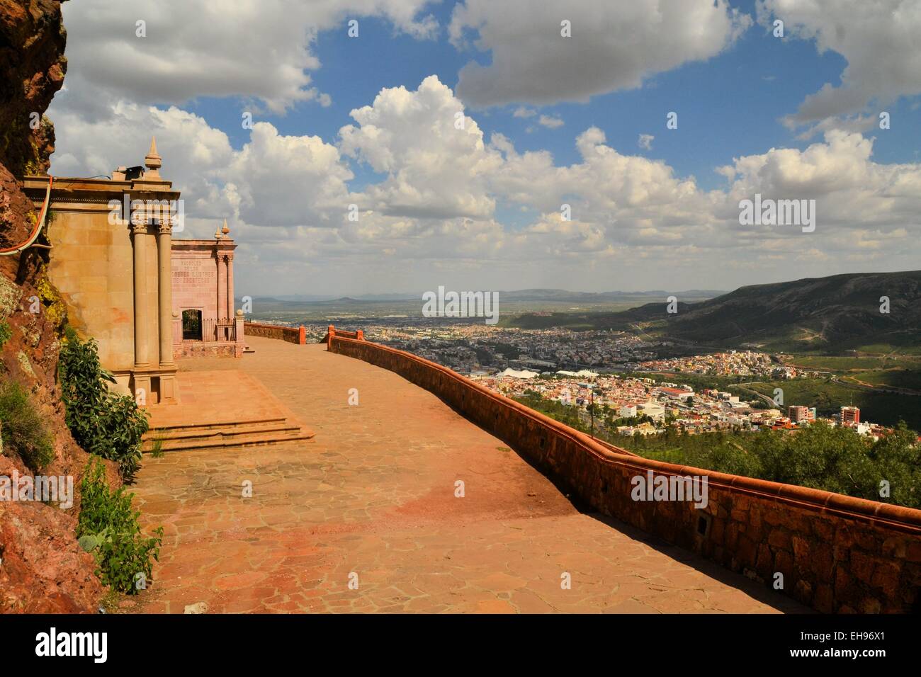 Mausoleum auf Cerro De La Bufa, Zacatecas, Mexiko Stockfoto