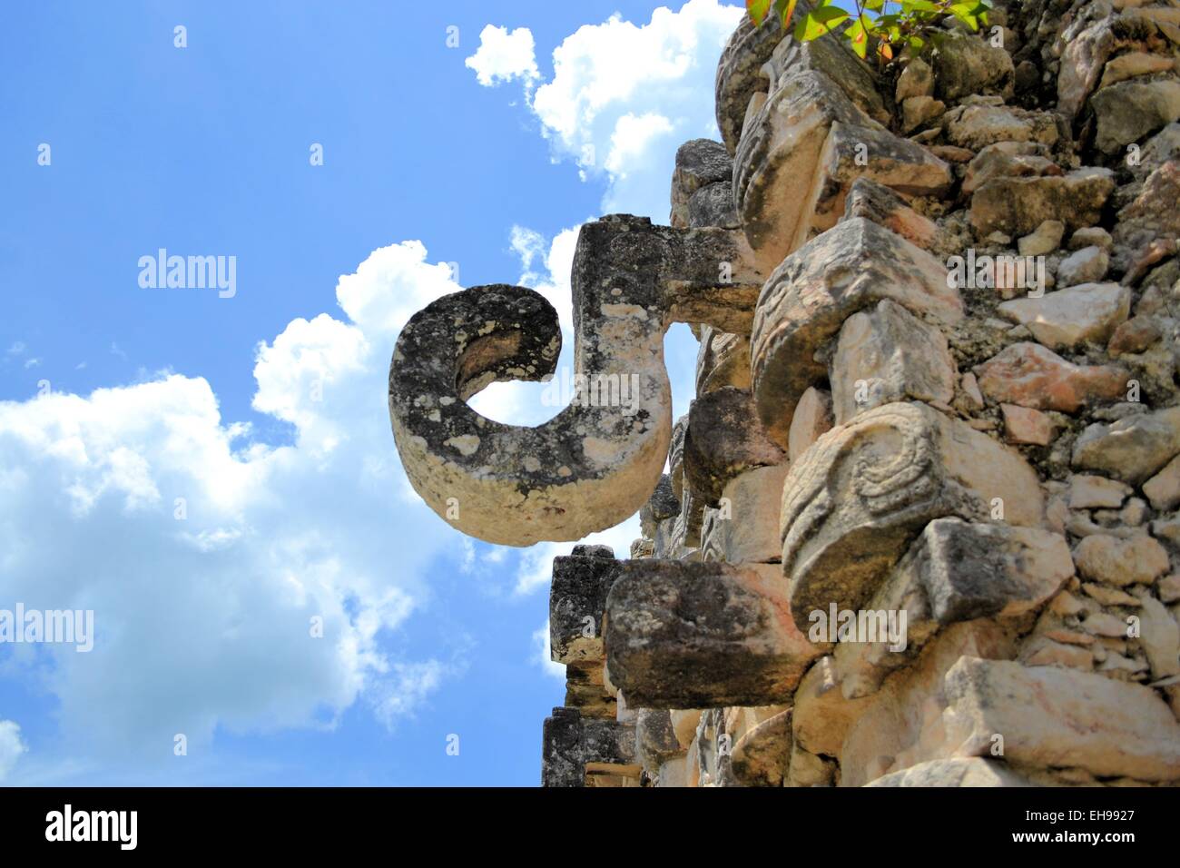 Maya-Ruinen von Kabah auf der Puuc-Route, Yucatan, Mexiko Stockfoto