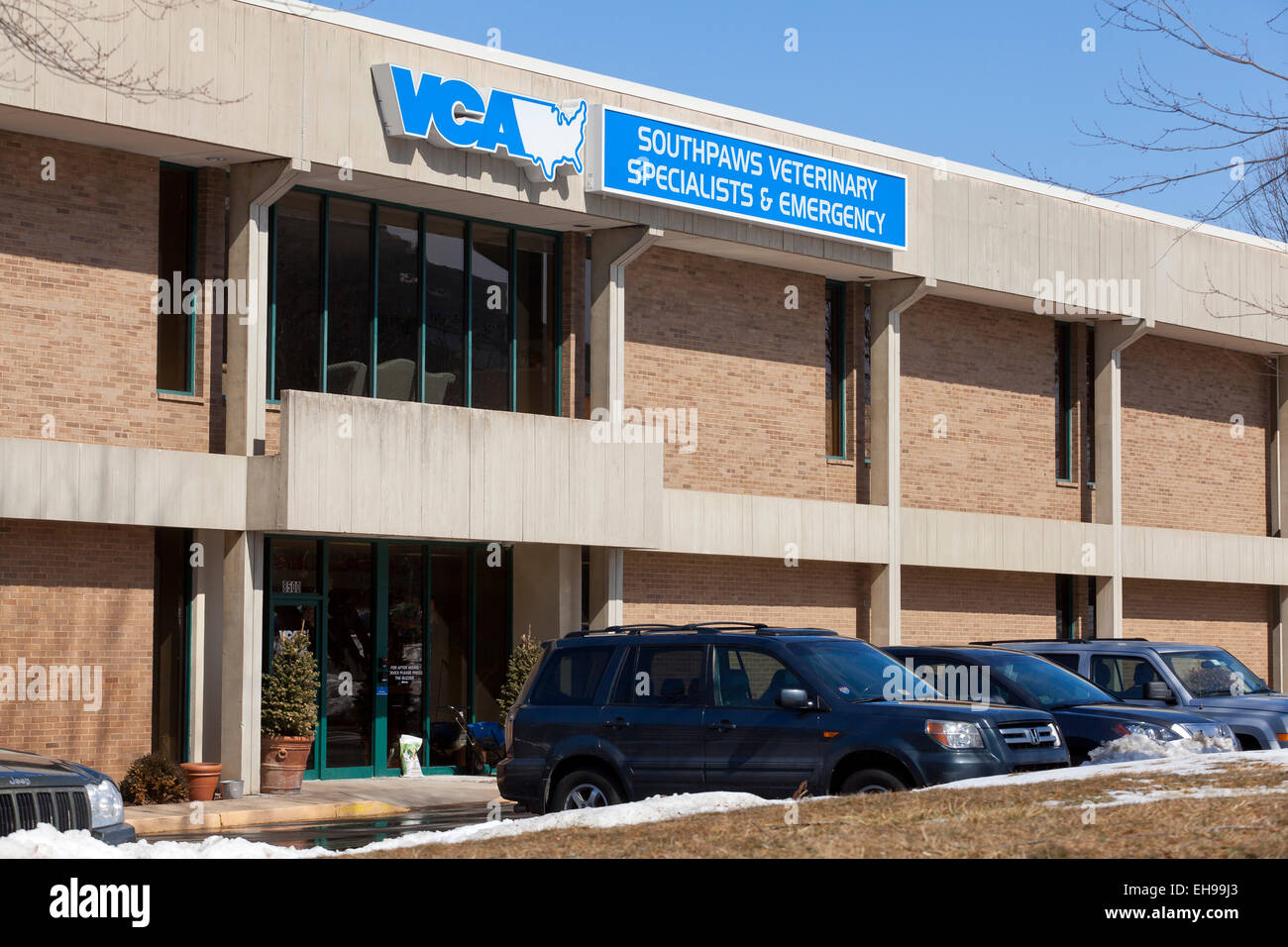 Tierklinik - Virginia USA Stockfoto
