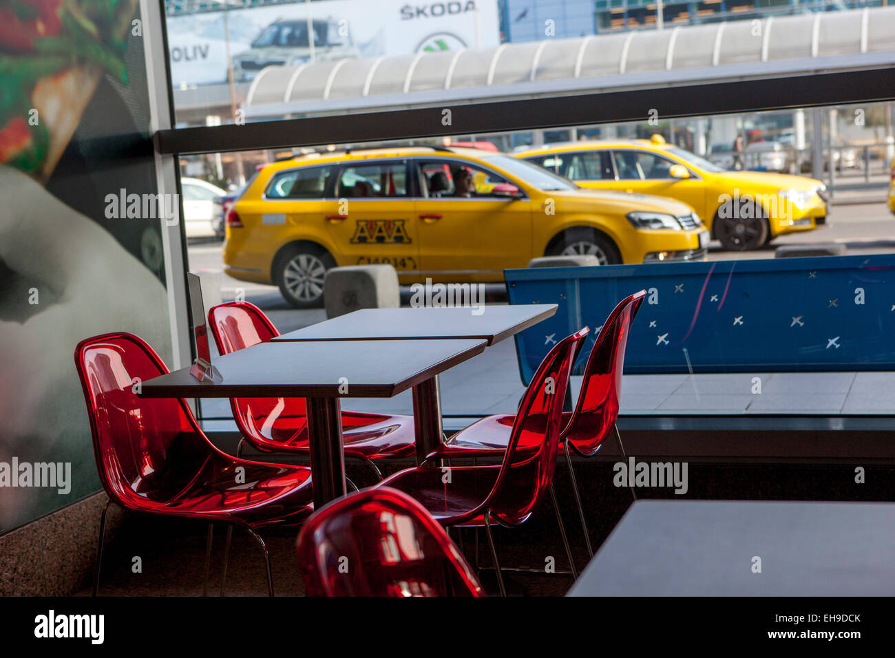 Flughafen, Prag Tschechische Republik Stockfoto