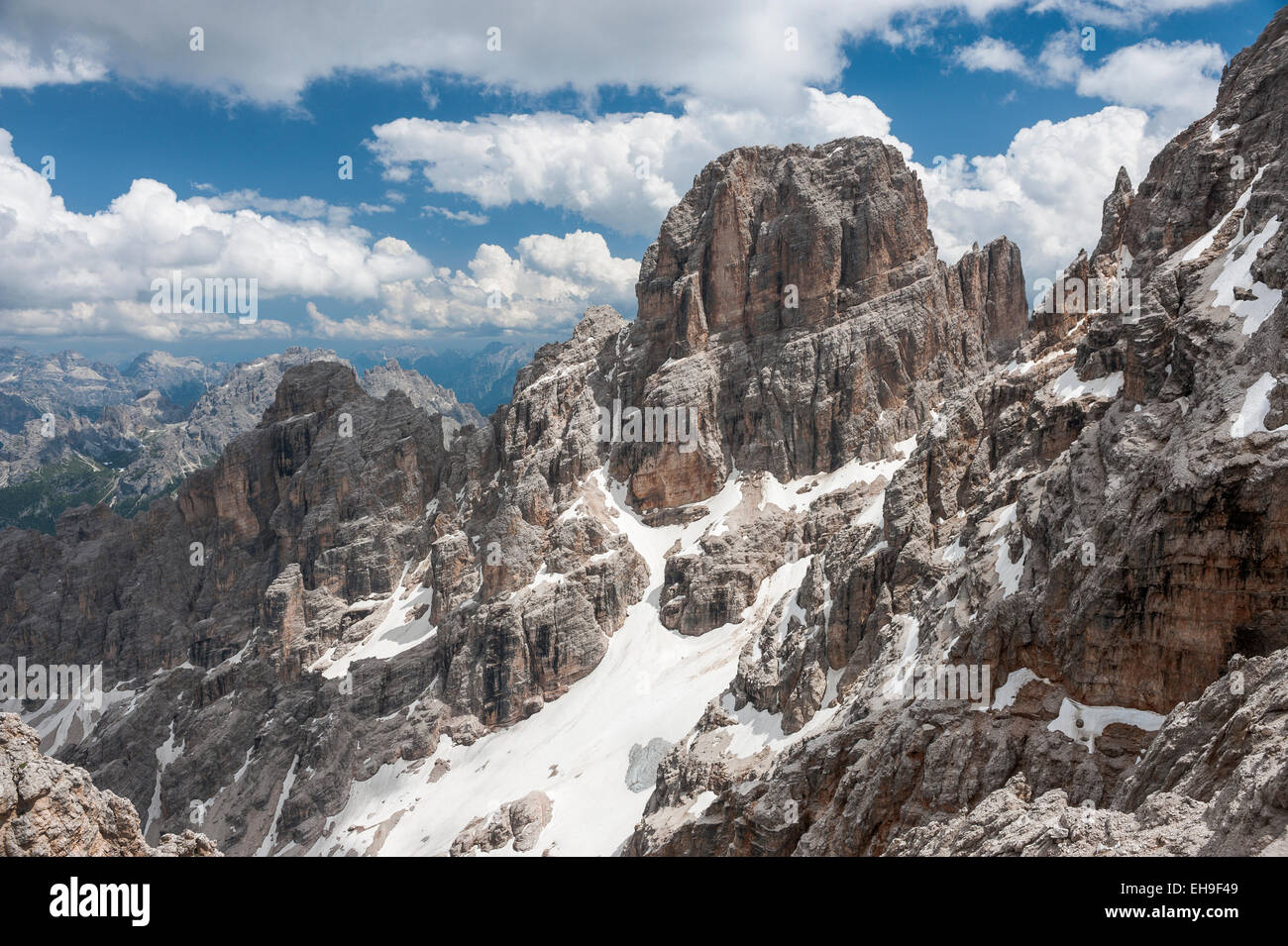 Monte cristallo dolomites italy Fotos und Bildmaterial in hoher