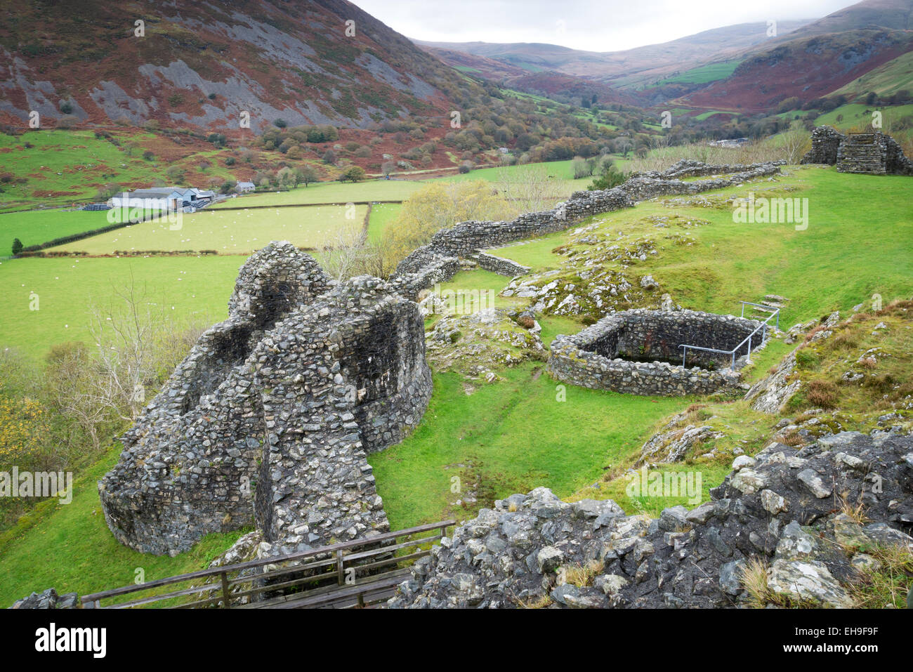 Castell y Bere Dysynni Tal Gwynedd Wales Stockfoto