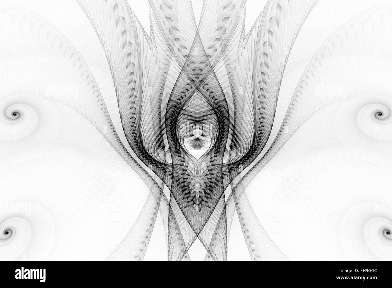 Abstraktion an Bedeutung Stockfoto