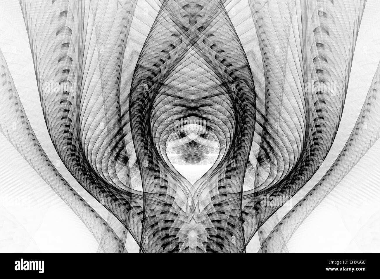 Abstraktion an Bedeutung Stockfoto