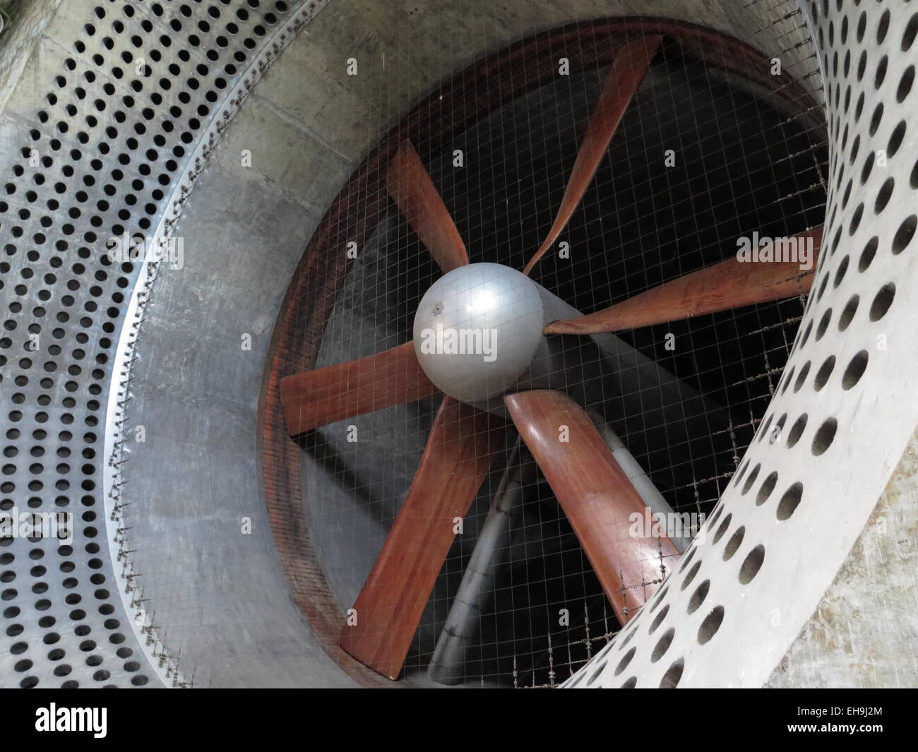 Königliche Flugzeug-Einrichtung Farnborough: 24ft Lowspeed Windkanal Stockfoto