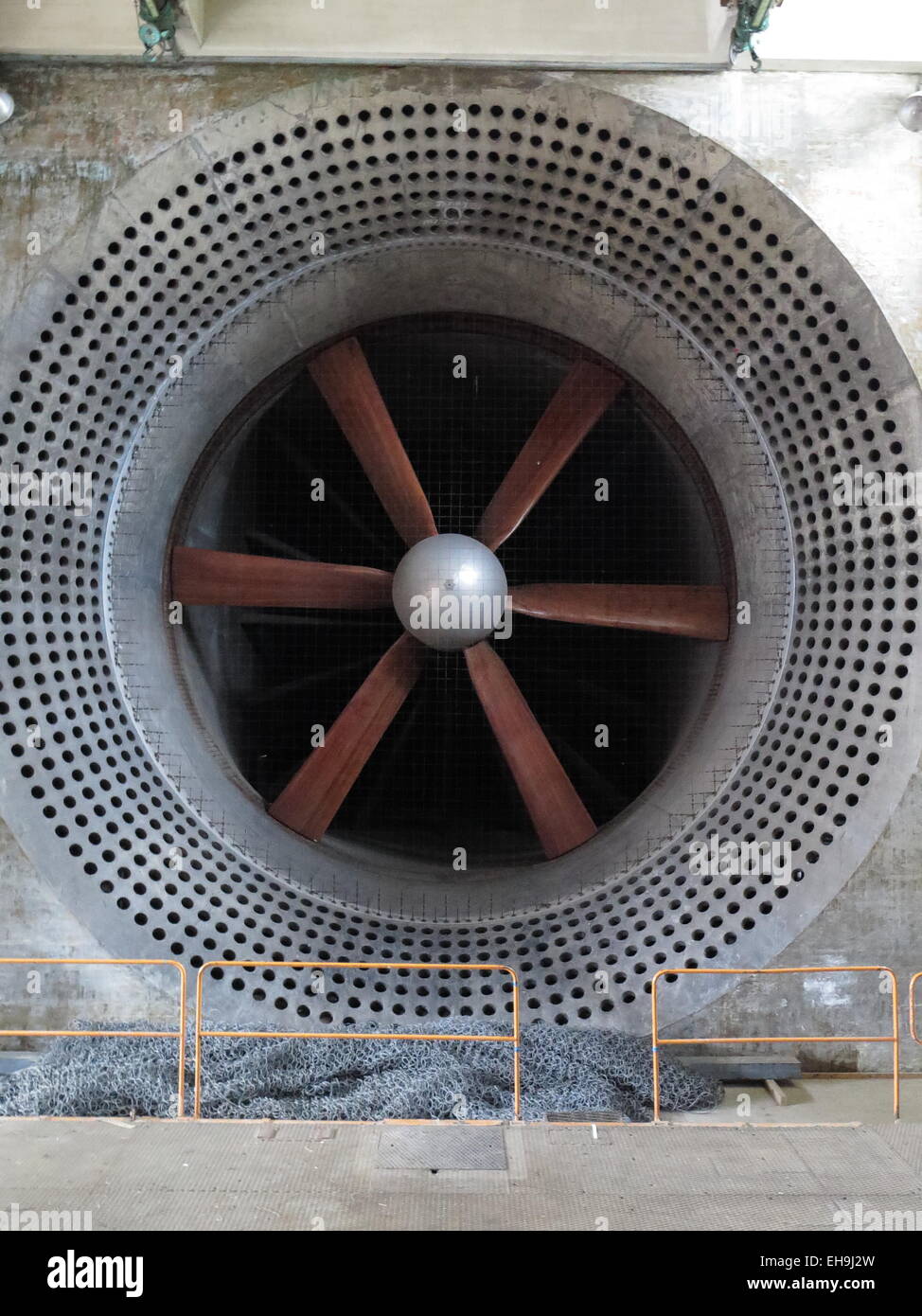 Königliche Flugzeug-Einrichtung Farnborough: 24ft Low-sped Windkanal Stockfoto