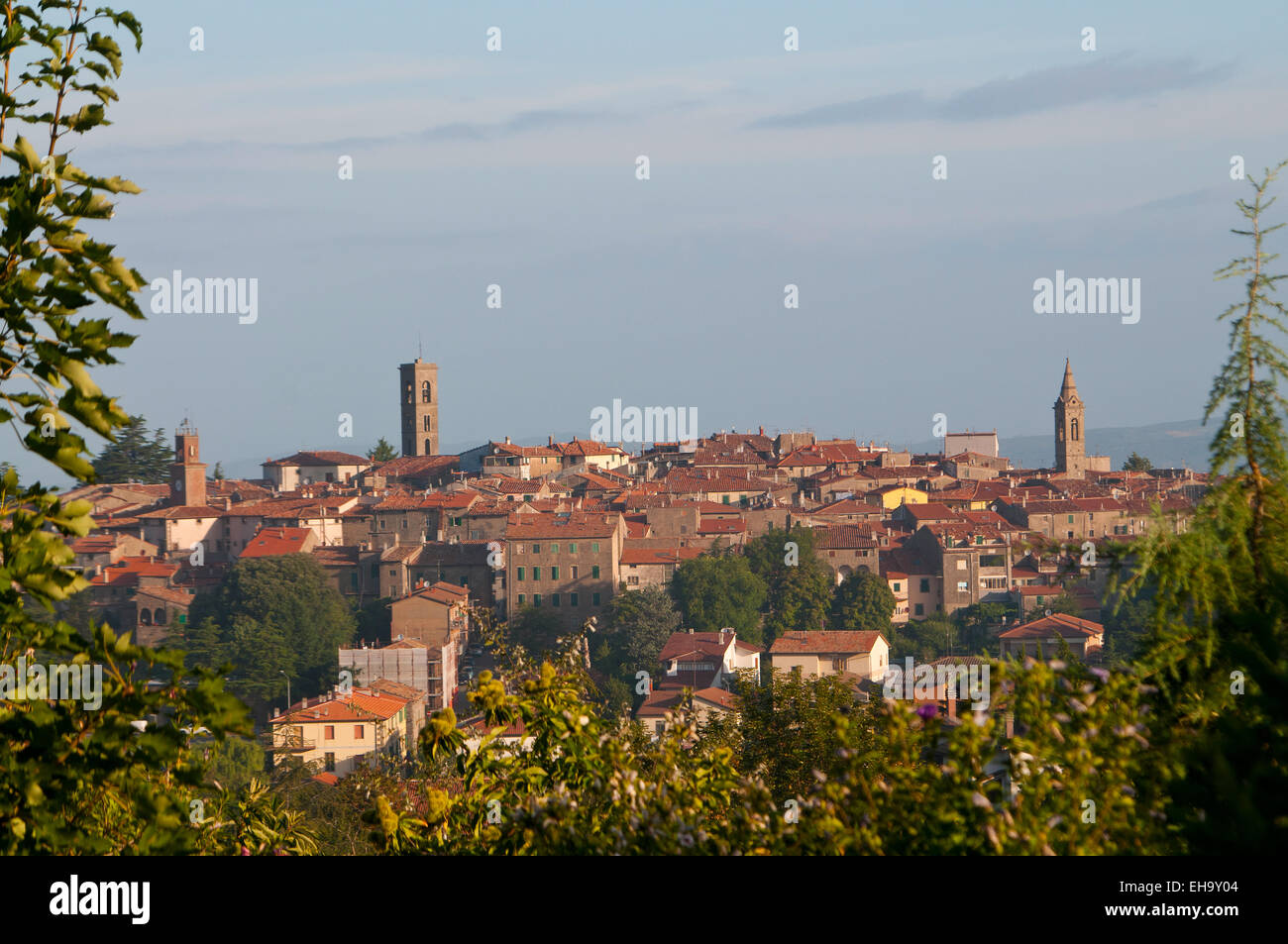 Castel del Piano. Lokalität: Castel Del Piano (GR), Toskana, Italien. Stockfoto