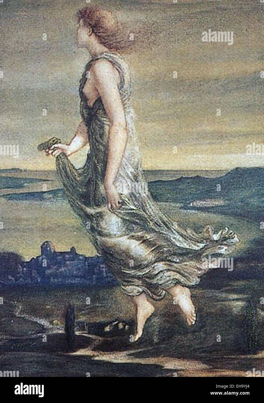 Edward Coley Burne-Jones Abendstern Stockfoto