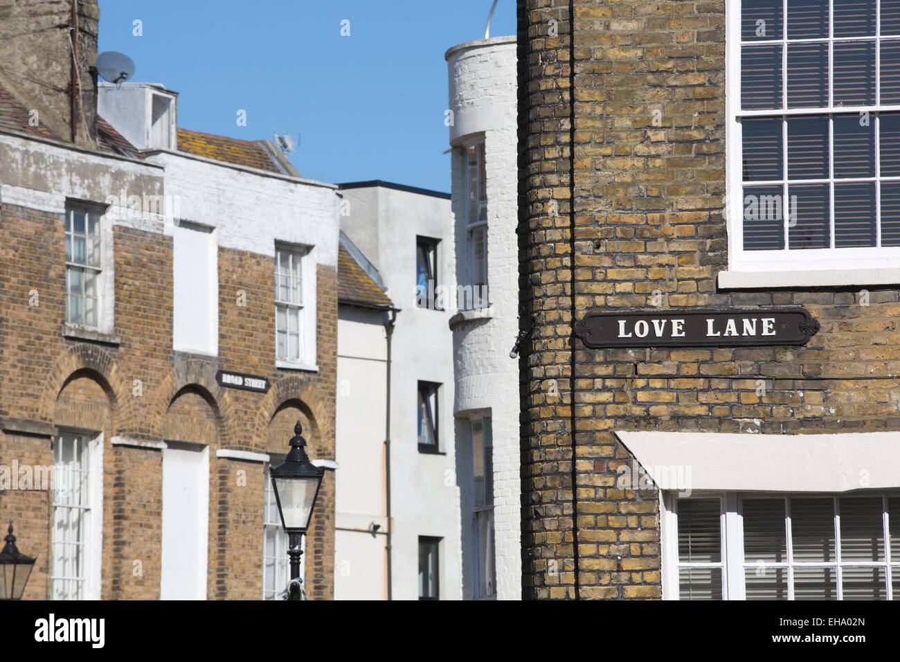 Liebe Lane, Margate, Altstadt, Kent, England, UK Stockfoto