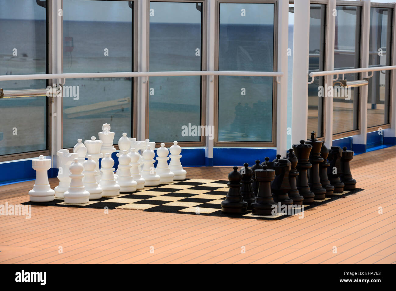 Schach-Spiel Stockfoto