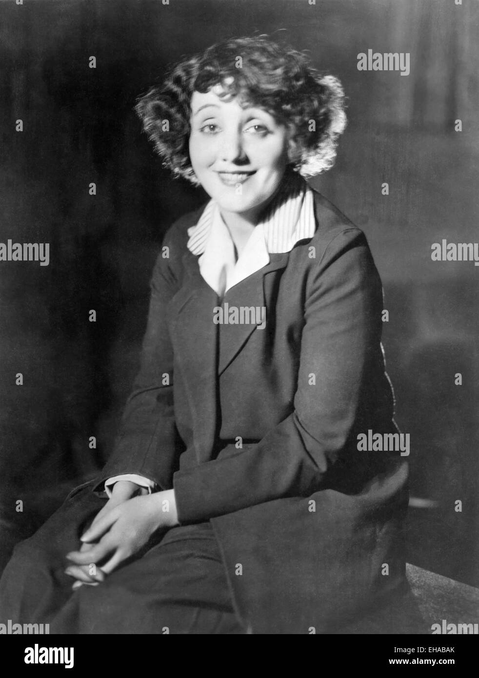 Laurette Taylor, lächelnd Portrait, 1924 Stockfoto