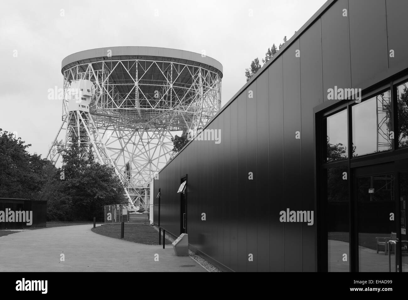 Das Hauptgericht am Jodrell Bank Stockfoto