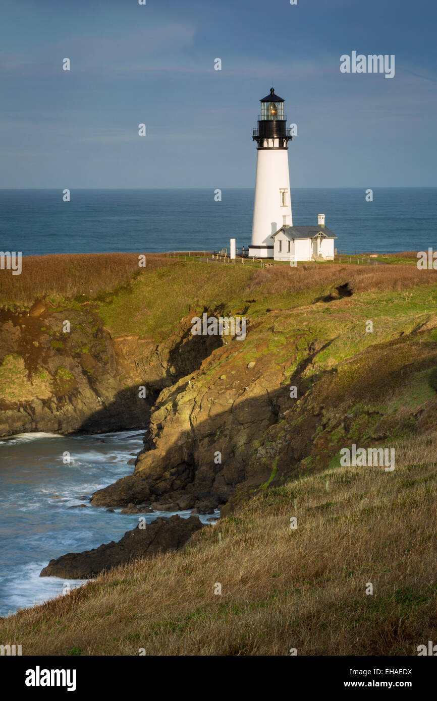 Yaquina Head Lighthouse, Newport, Oregon, USA Stockfoto