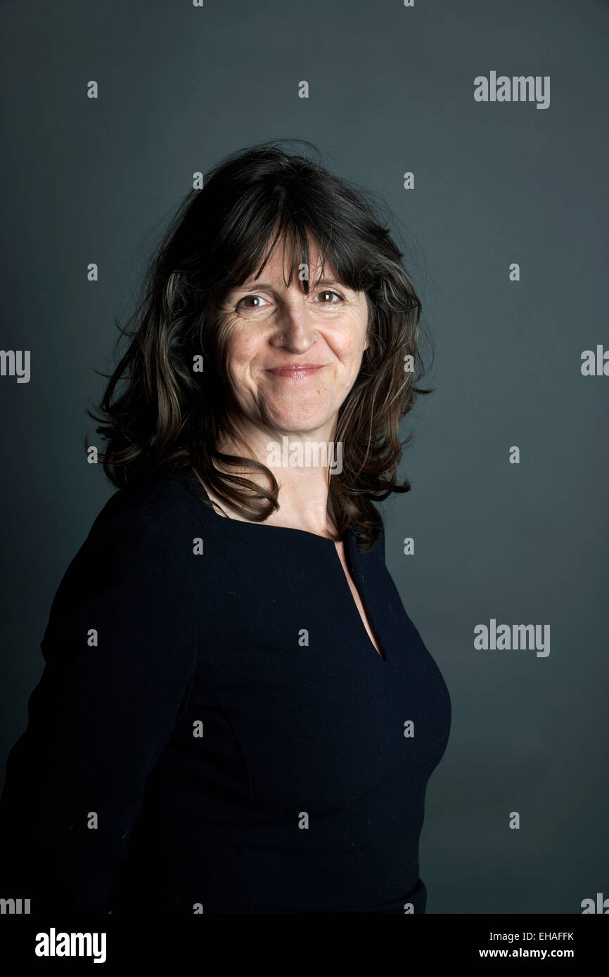 Emma BridgeWater auf literarische Oldie Mittagessen 03.10.15 Stockfoto