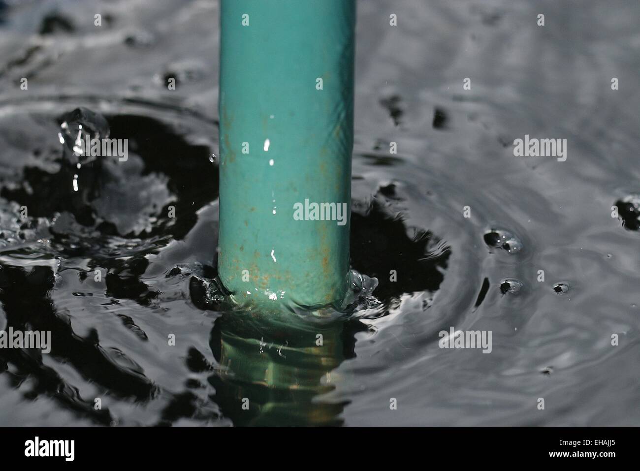 Wasserleitung Stockfoto