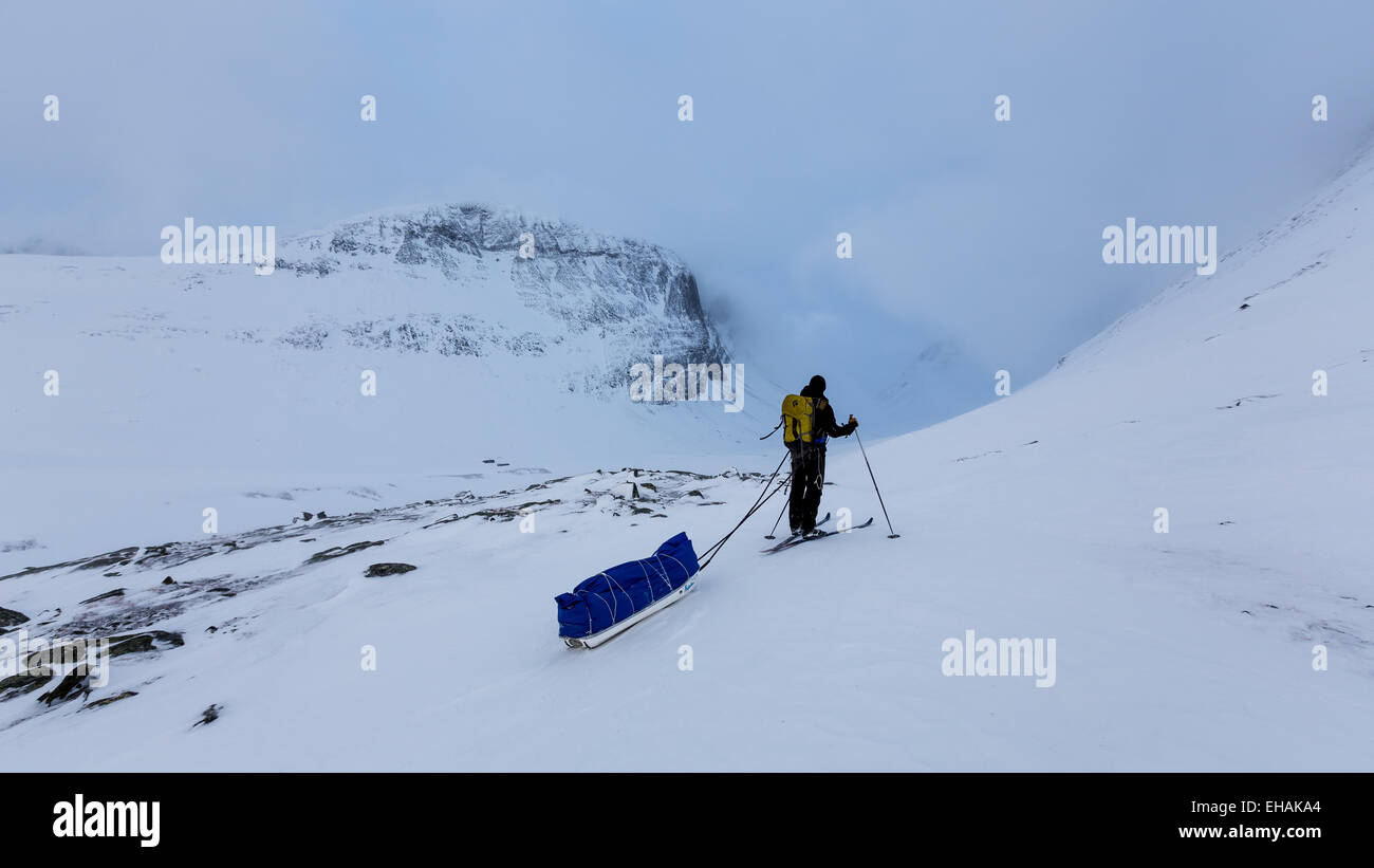 Nallostugan, Kiruna, Schweden, Europa, EU Stockfoto