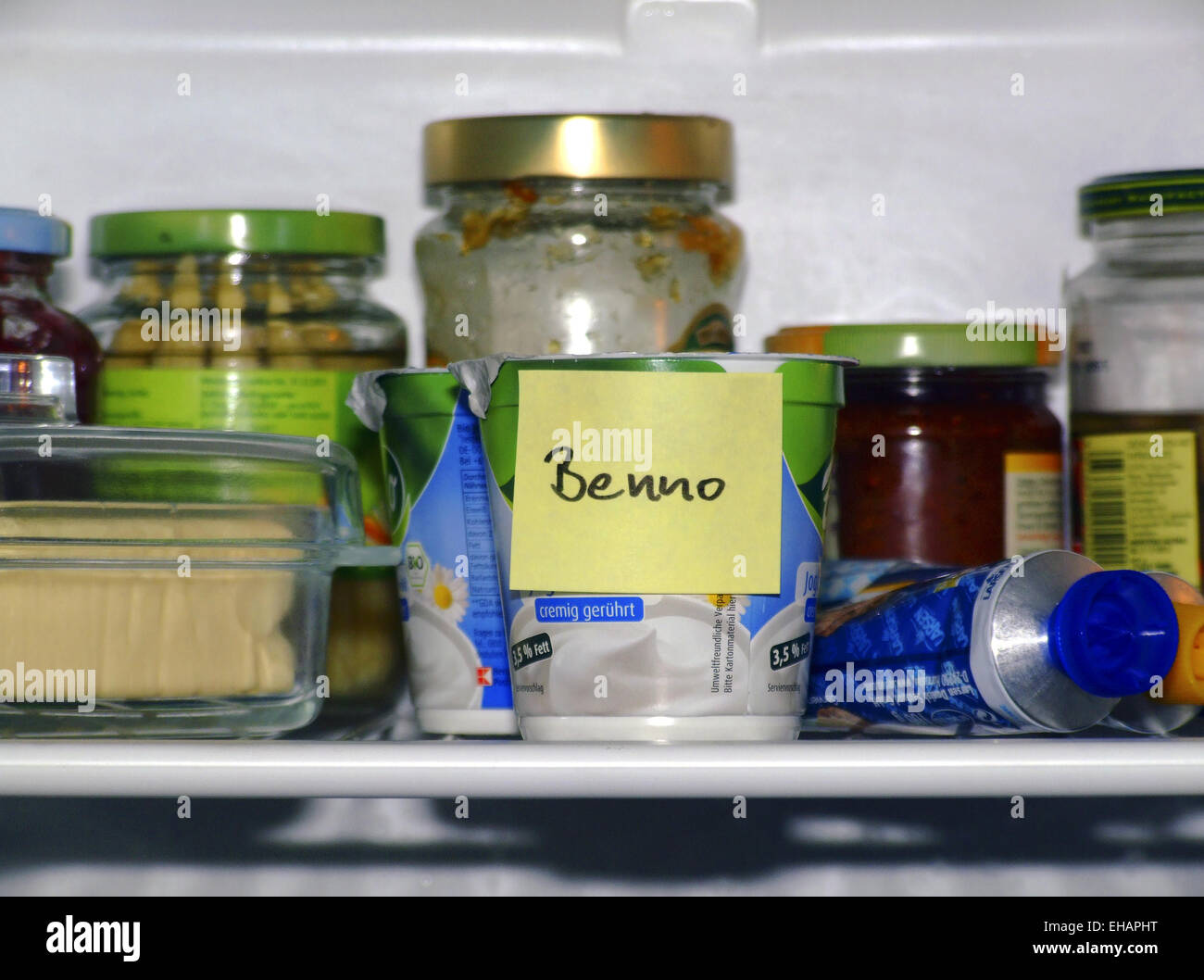 Gemeinschaftskühlschrank Stockfoto