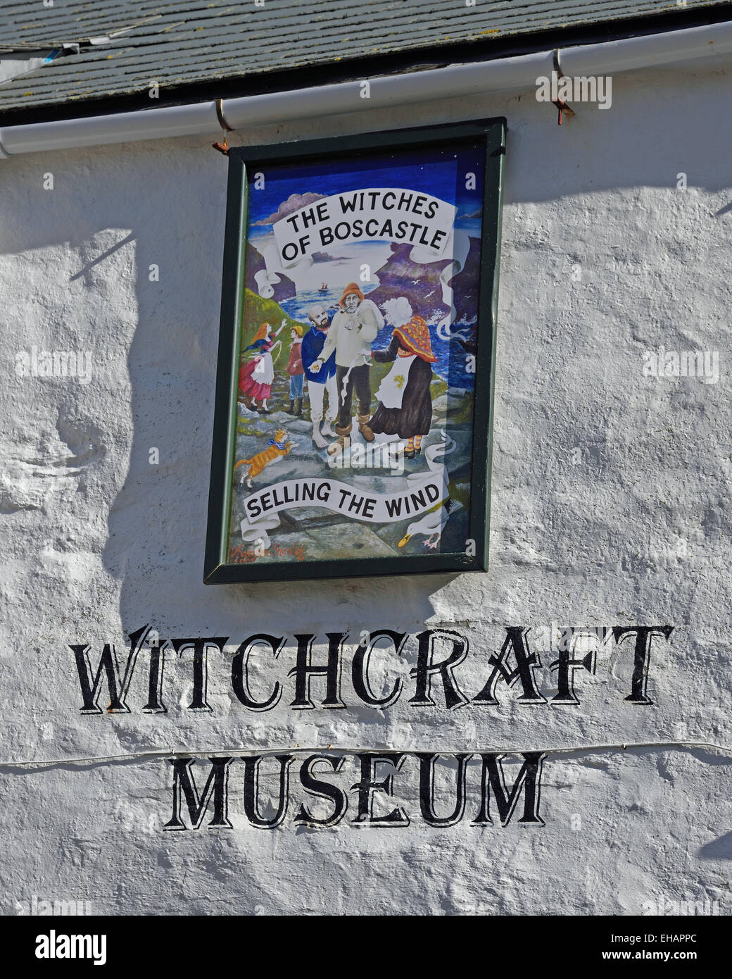 Die Hexerei Nuseum in Boscastle, Cornwall, UK Stockfoto