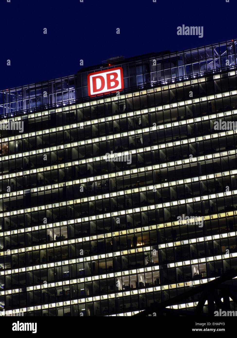 DB Tower, Deutschland, Berlin Stockfoto