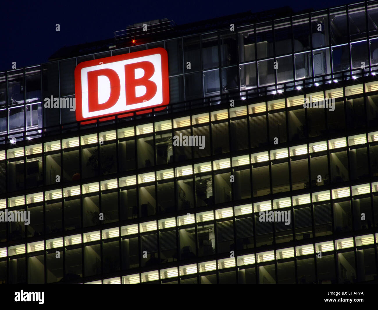 DB Tower, Deutschland, Berlin Stockfoto
