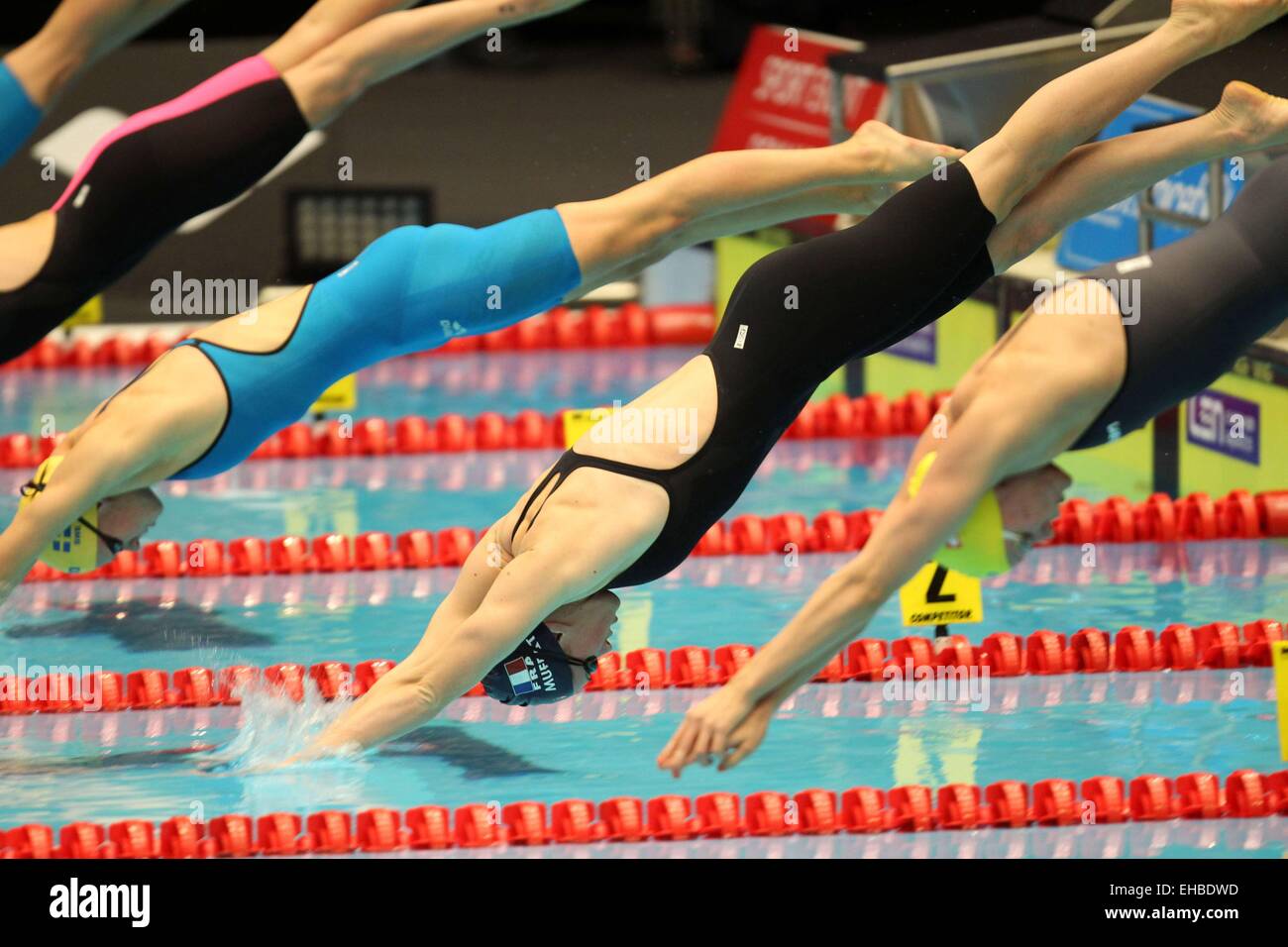 Camille Muffat - 12.12.2013 - Natation - Championnats d ' Europe - Petit Bassin - Herning Foto: Diener / Icon Sport Stockfoto