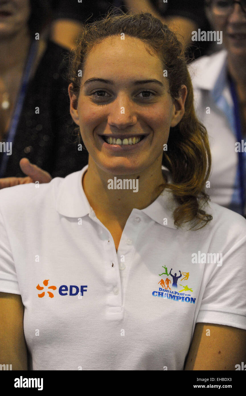 Camille MUFFAT - 22.11.2014 - Championnats de France - Petit Bassin-Montpellier-Foto: Jean Paul Thomas / Icon Sport Stockfoto