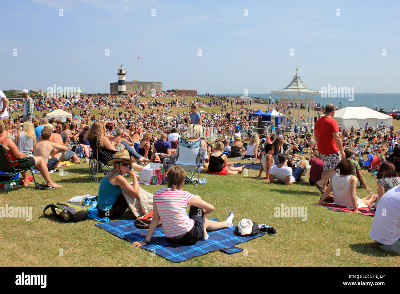 Southsea Common, Portsmouth, Hampshire, UK. Stockfoto