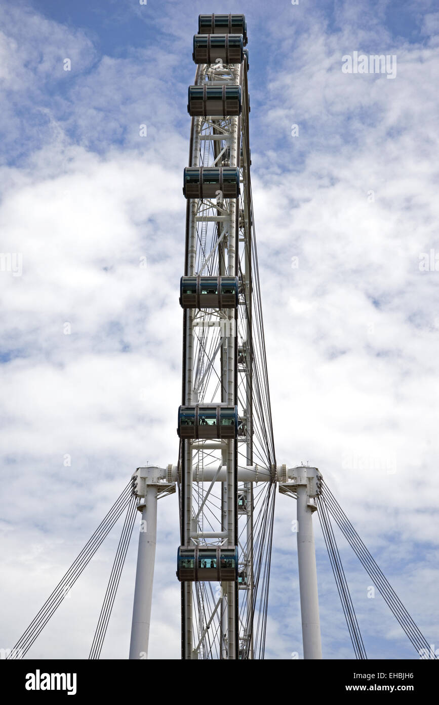 Singapore Flyer Stockfoto