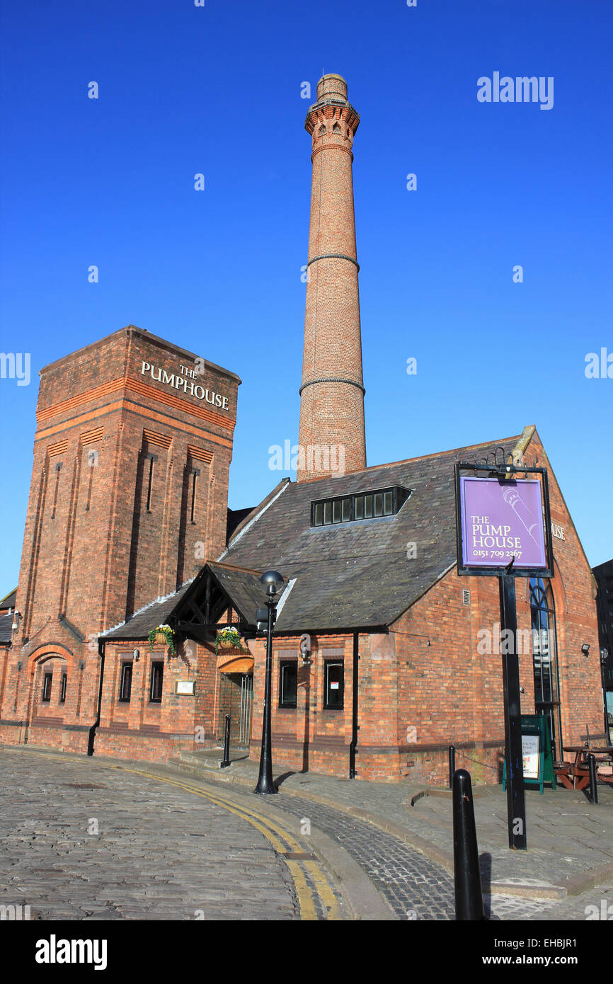 Pumphouse Inn, Liverpool Stockfoto