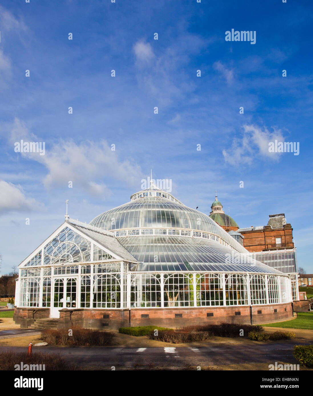 Peoples Palace, Glasgow Green. Stockfoto