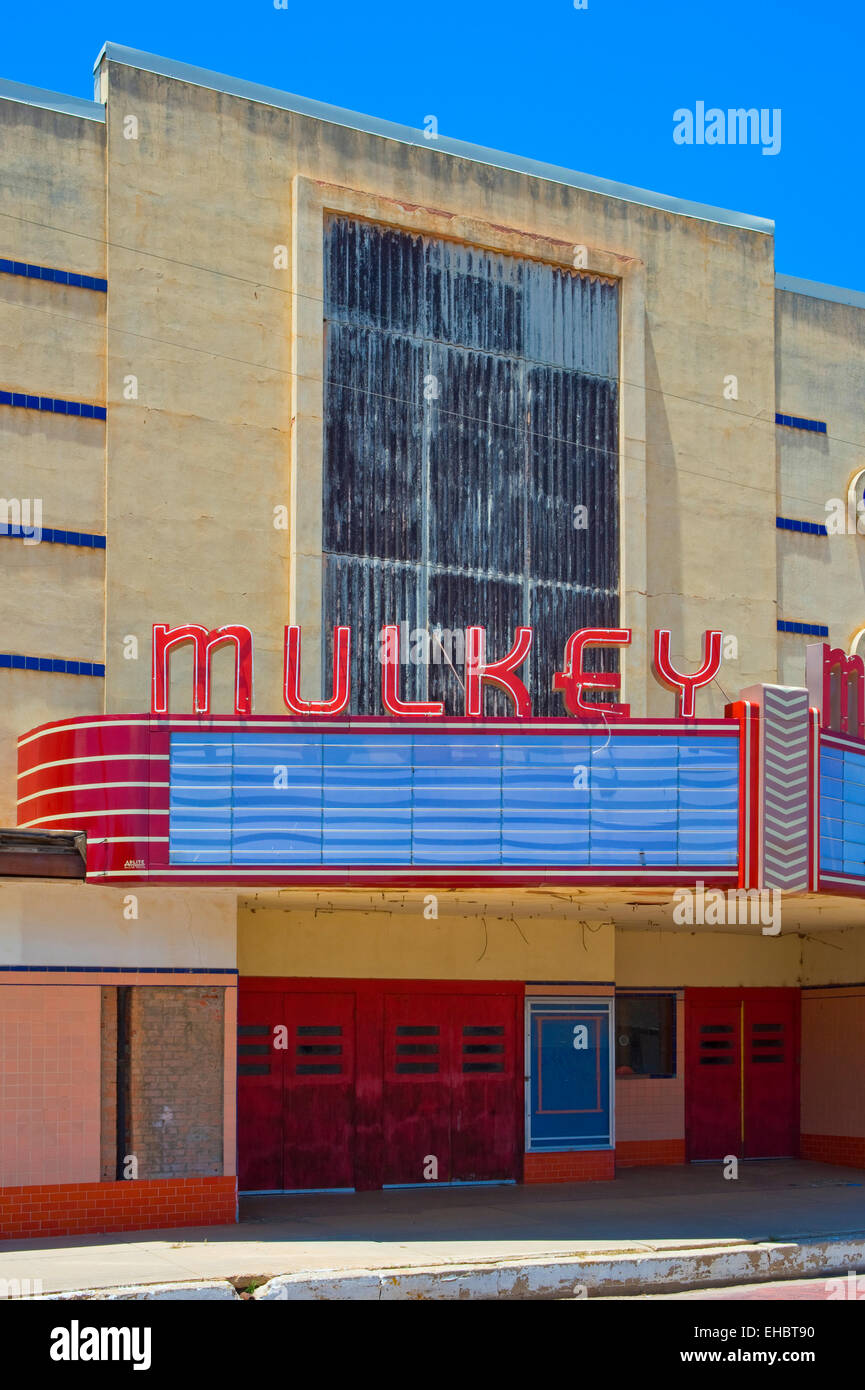 Das Mulkey Theater Stockfoto