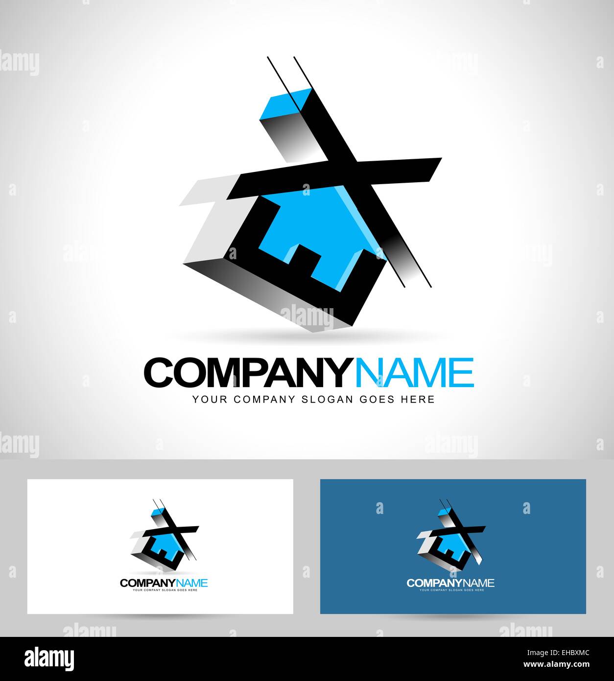 EX-Buchstaben-Logo. Creative-Logo gemacht der Brief Ex EX-Logo-Symbol. Stockfoto