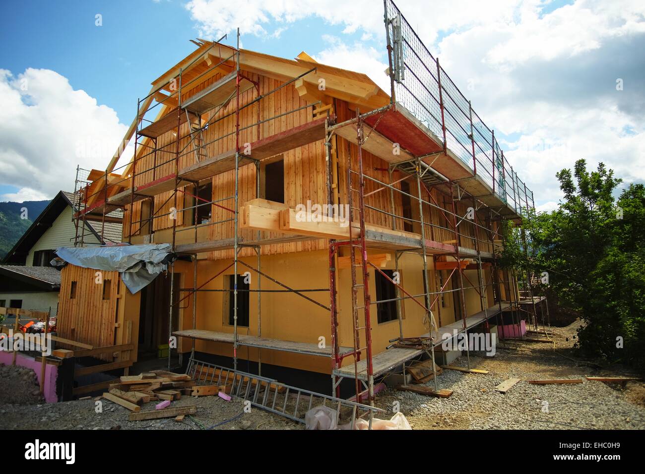 Haus im bau -Fotos und -Bildmaterial in hoher Auflösung – Alamy