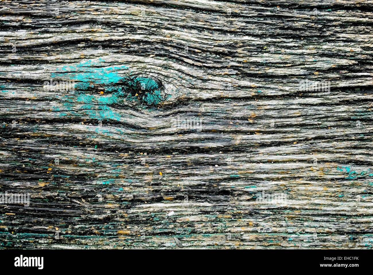 Holzstruktur Vintage alte Holzstruktur mit Vintage-Farben Stockfoto