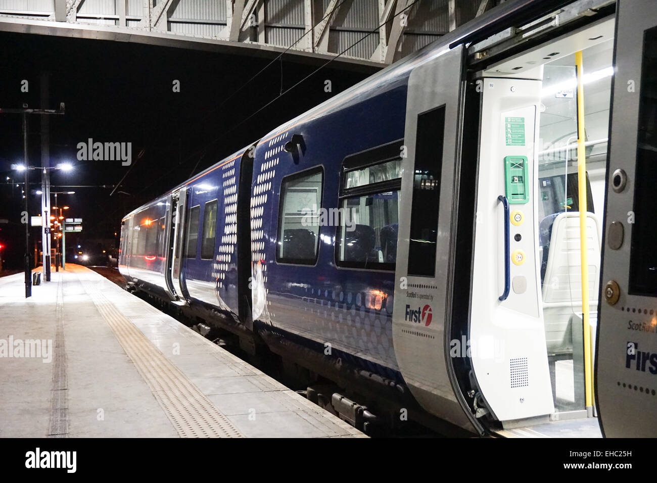 Edinburgh Waverley Station Stockfoto