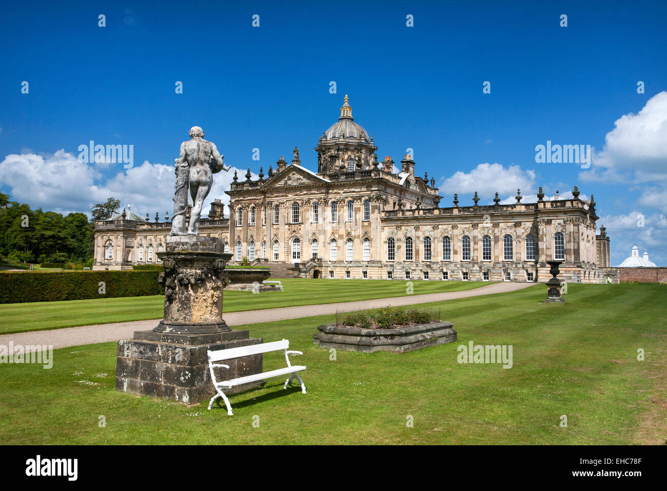 Castle Howard in der Nähe von York Yorkshire Stockfoto