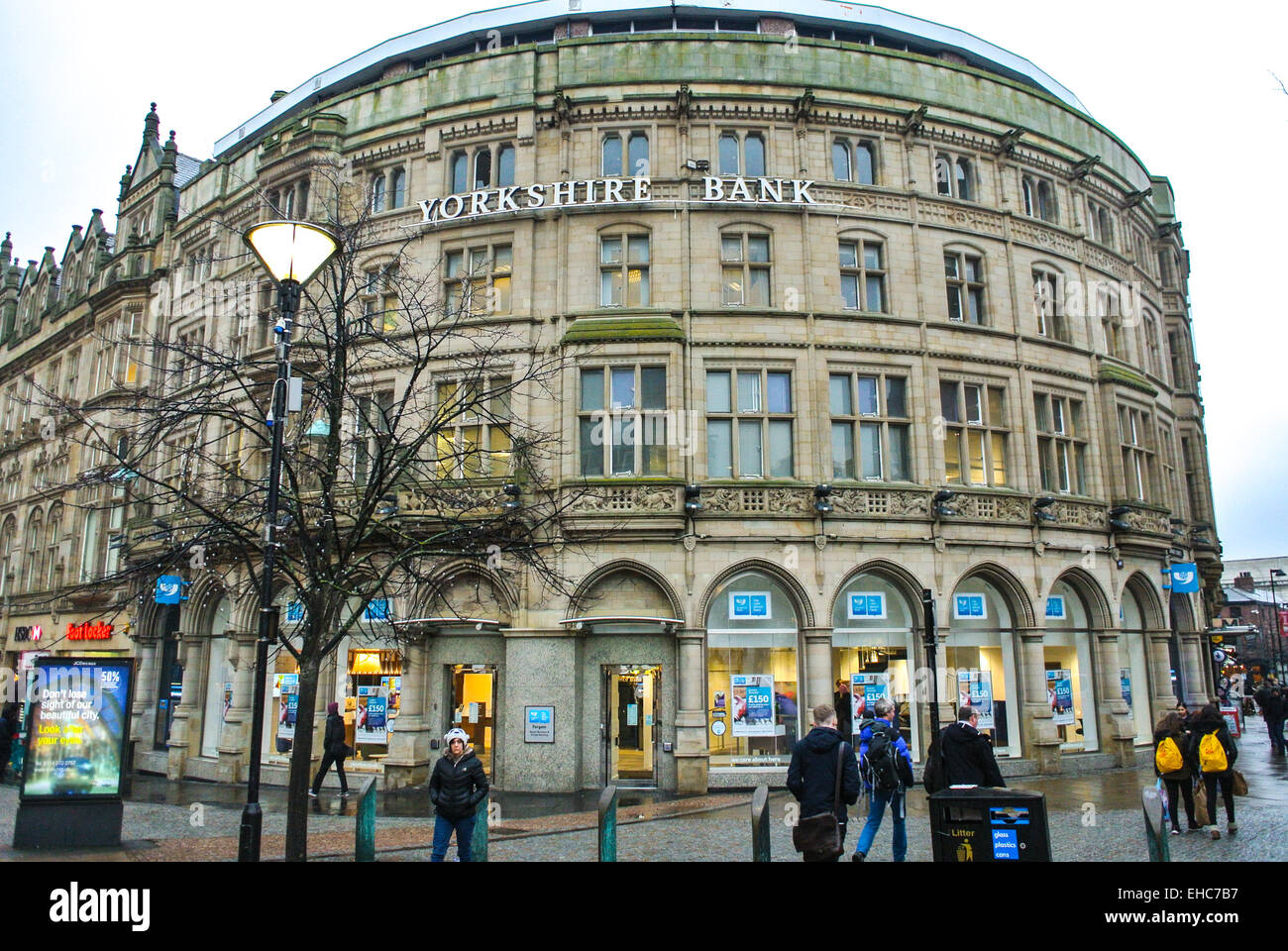 Yorkshire Bank Sheffield England UK Stockfoto