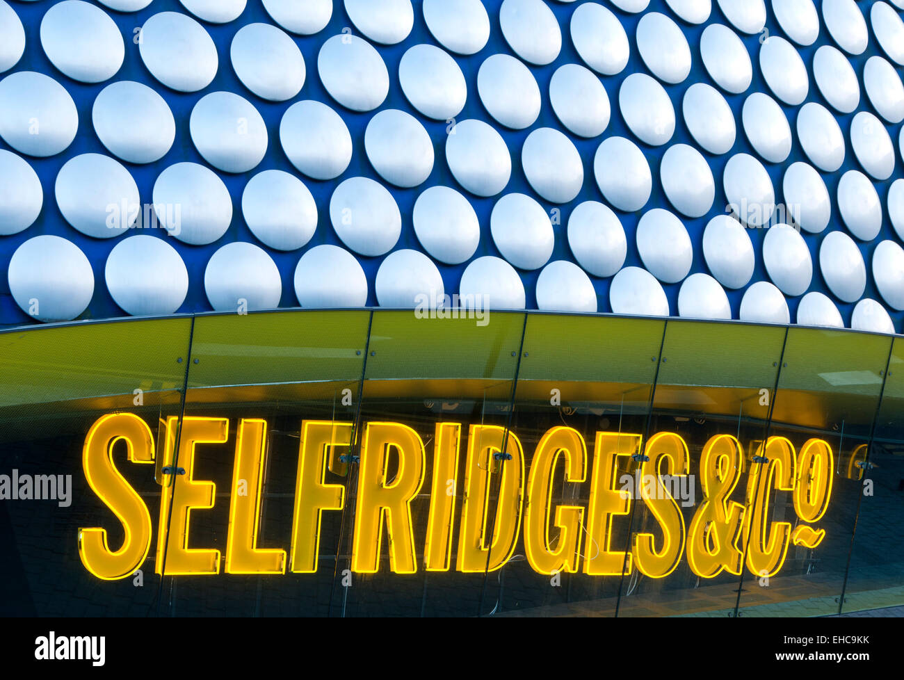 Außenseite des Kaufhaus Selfridges, Birmingham City Centre, West Midlands, England, UK Stockfoto