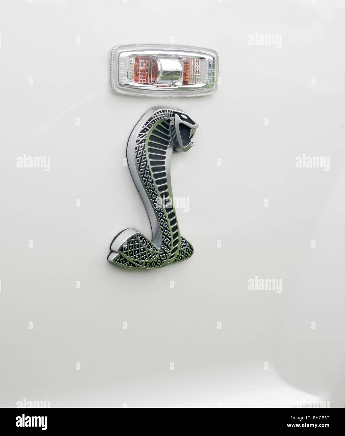 2007 Ford Mustang Shelby GT 500 logo Stockfoto