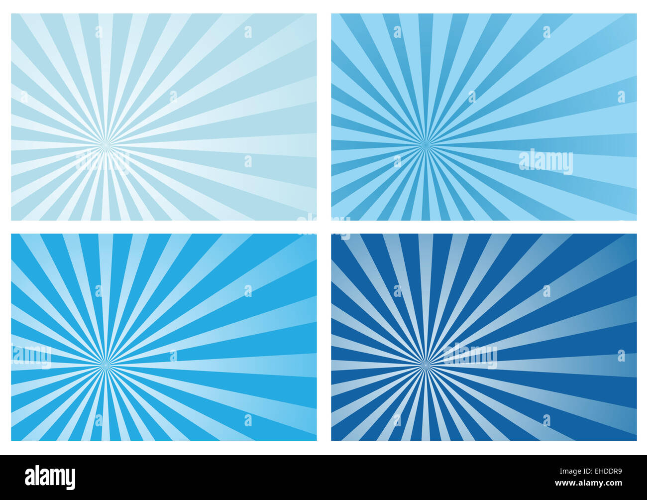 Sunburst-Hintergrund Stockfoto