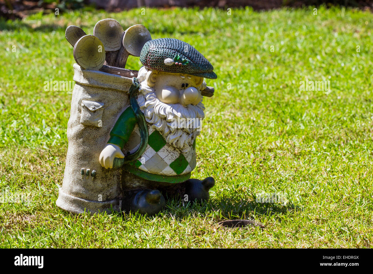 Ein Hole in one! Stockfoto