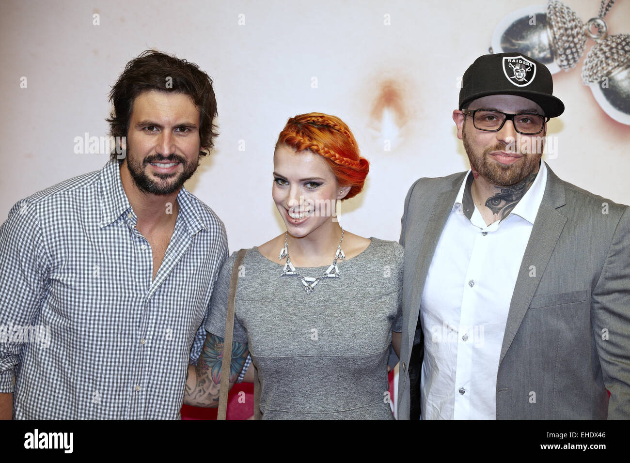 Schoßgebete Premiere beim Residenz Kino Kino. Mitwirkende: Tom Beck, Jana Zerlett, Patrick de Capper wo: Köln, Deutschland bei: 05 Sep 2014 Stockfoto