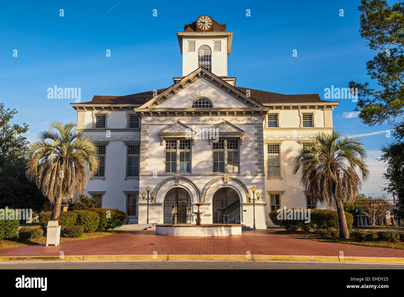 Brooks County Courthouse in Quitman, Georgien Stockfoto