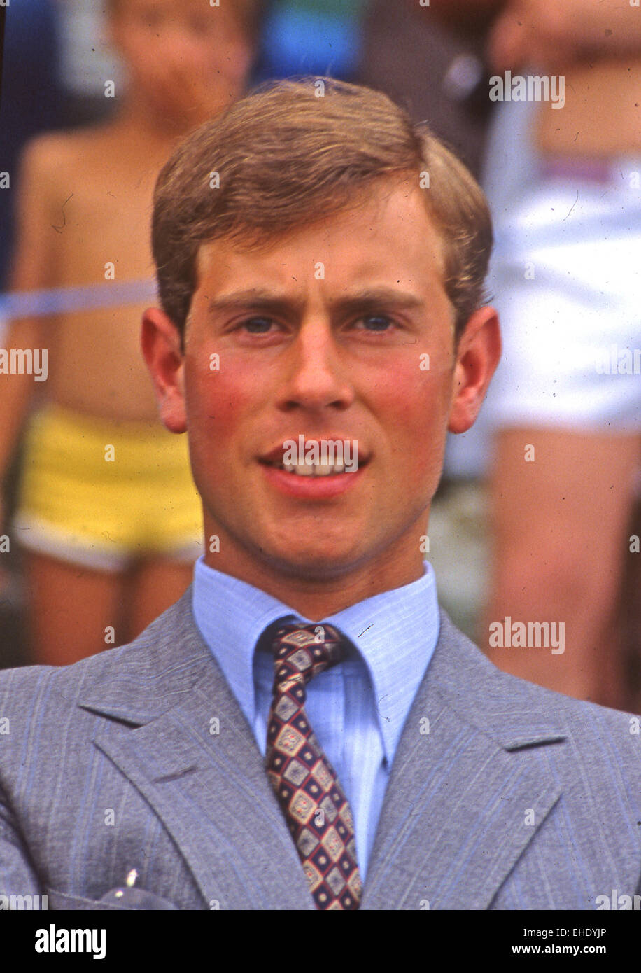 PRINCE EDWARD, Earl of Wessex, etwa 1985 Stockfoto