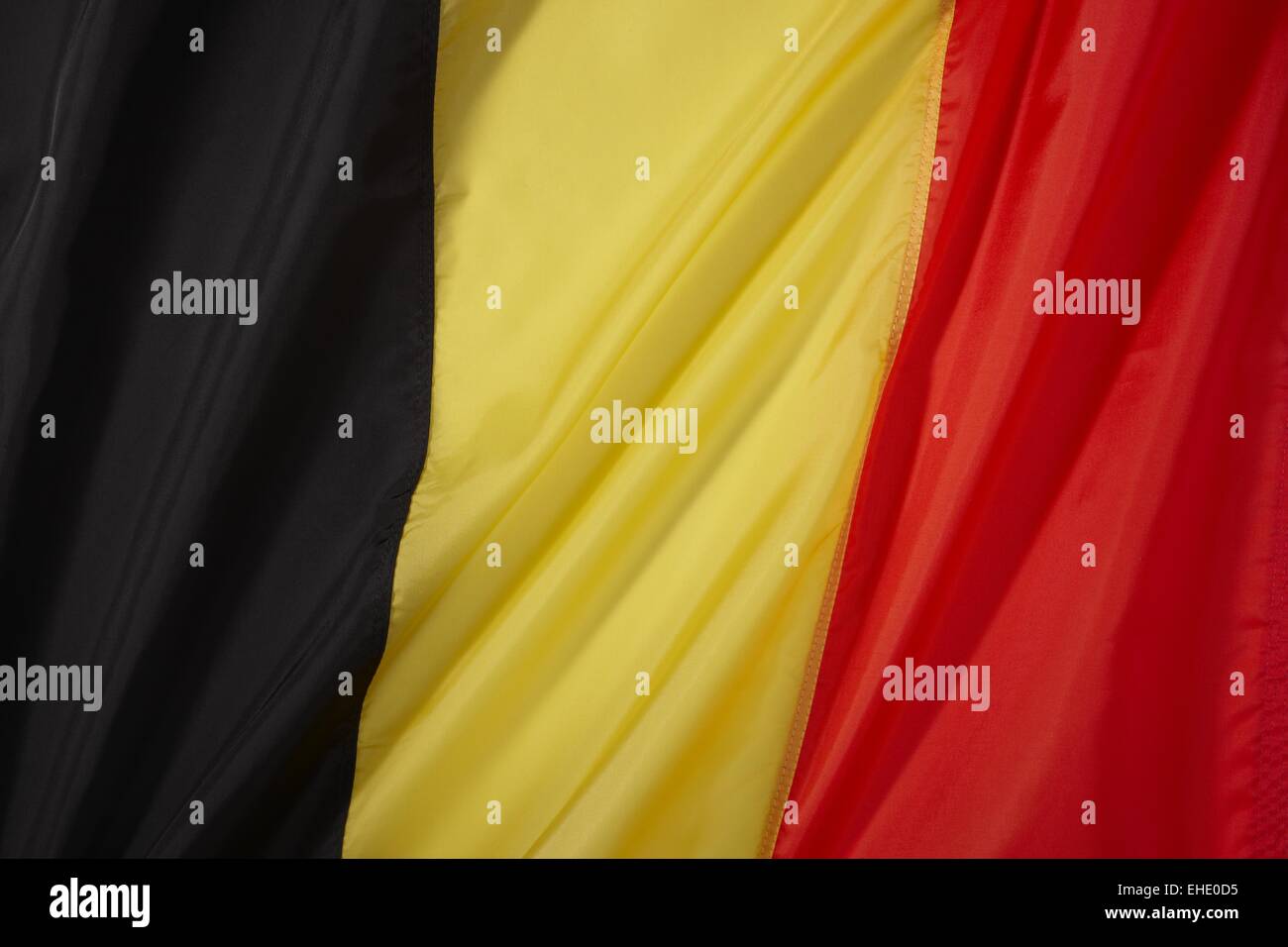 Belgien-Flagge Stockfoto