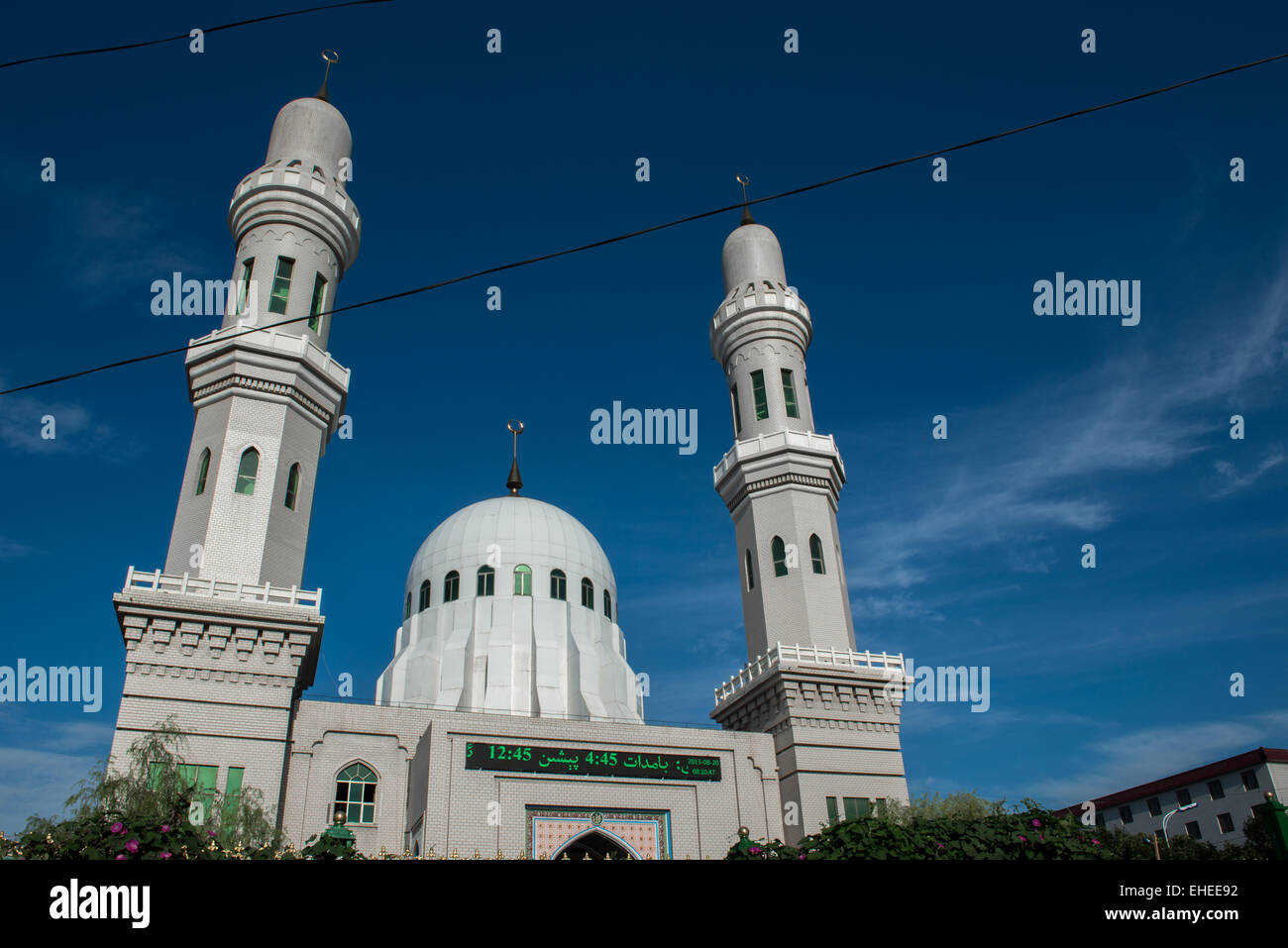 Yining, Uyghur Moschee Stockfoto