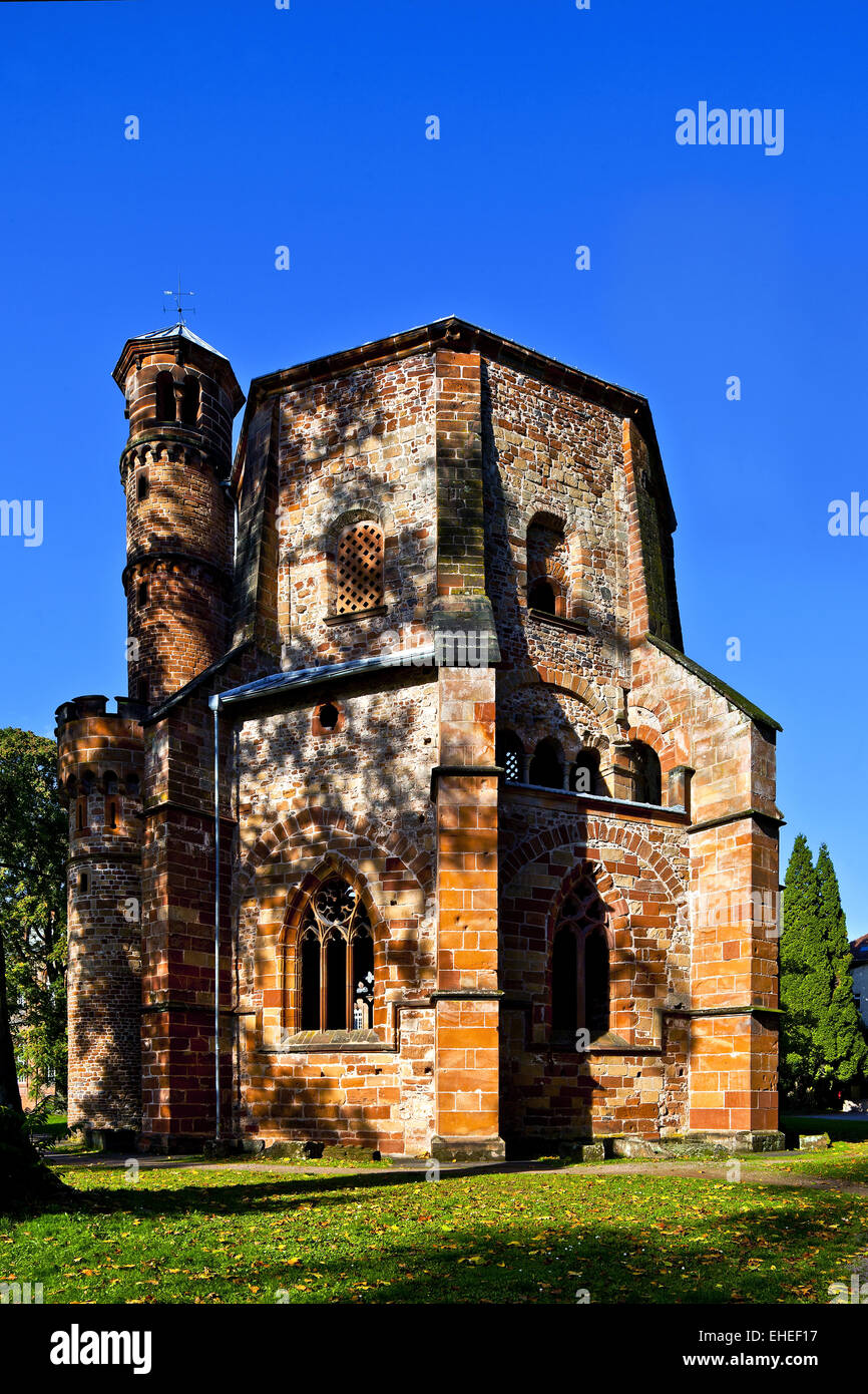 Alte Abtei Mettlach, Saarland, Germany Stockfoto